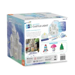 Paint Your Own Porcelain Castle Light