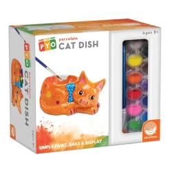 Paint Your Own Porcelain Cat Dish