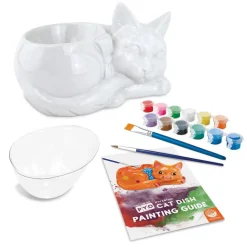 Paint Your Own Porcelain Cat Dish