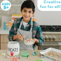 Paint Your Own Porcelain: Dog Treat Jar