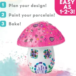 Paint Your Own Porcelain Fairy Light