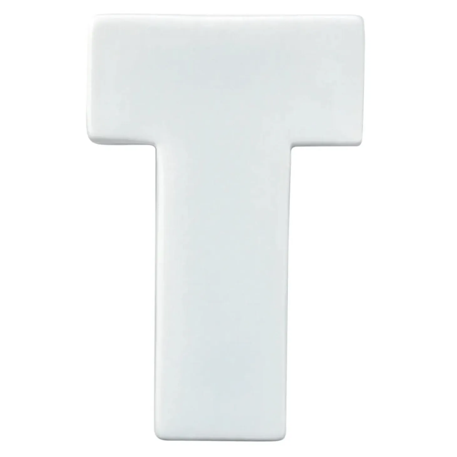 Paint Your Own Porcelain Letter T