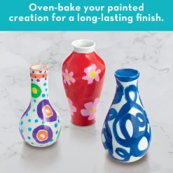 Paint Your Own Porcelain Vases