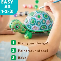 Paint Your Own: Stone Turtle