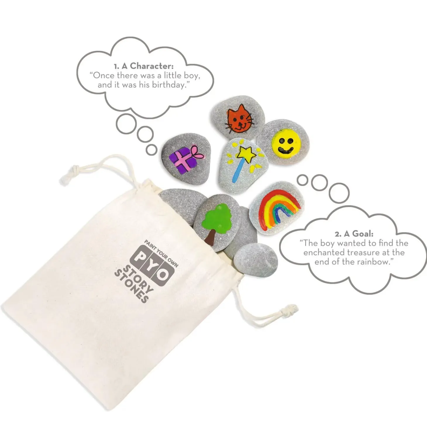 Paint Your Own Story Stones