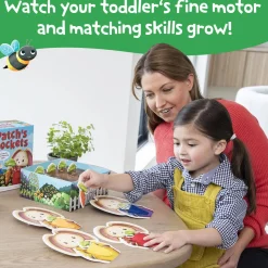 Patch’s Pockets Color Matching Game for Toddlers