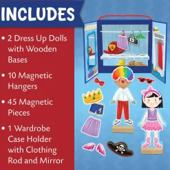 Peaceable Kingdom Magnetic Dress Up: Playful Pretend Playset