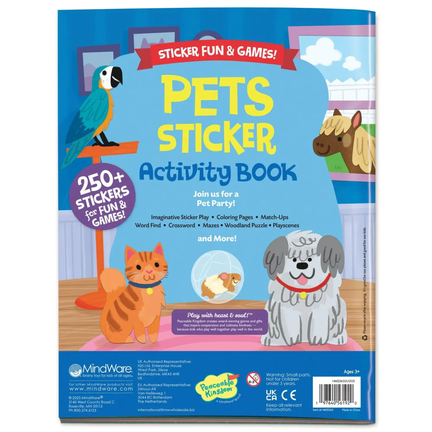 Pets Sticker Activity Book