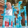 125 Piece Aqua Maze Marble Run