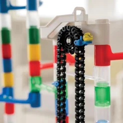 400 Piece Colossal Elevator Marble Run with Storage Bin
