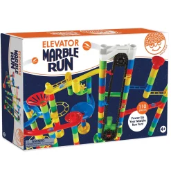 110 Piece Elevator Marble Run