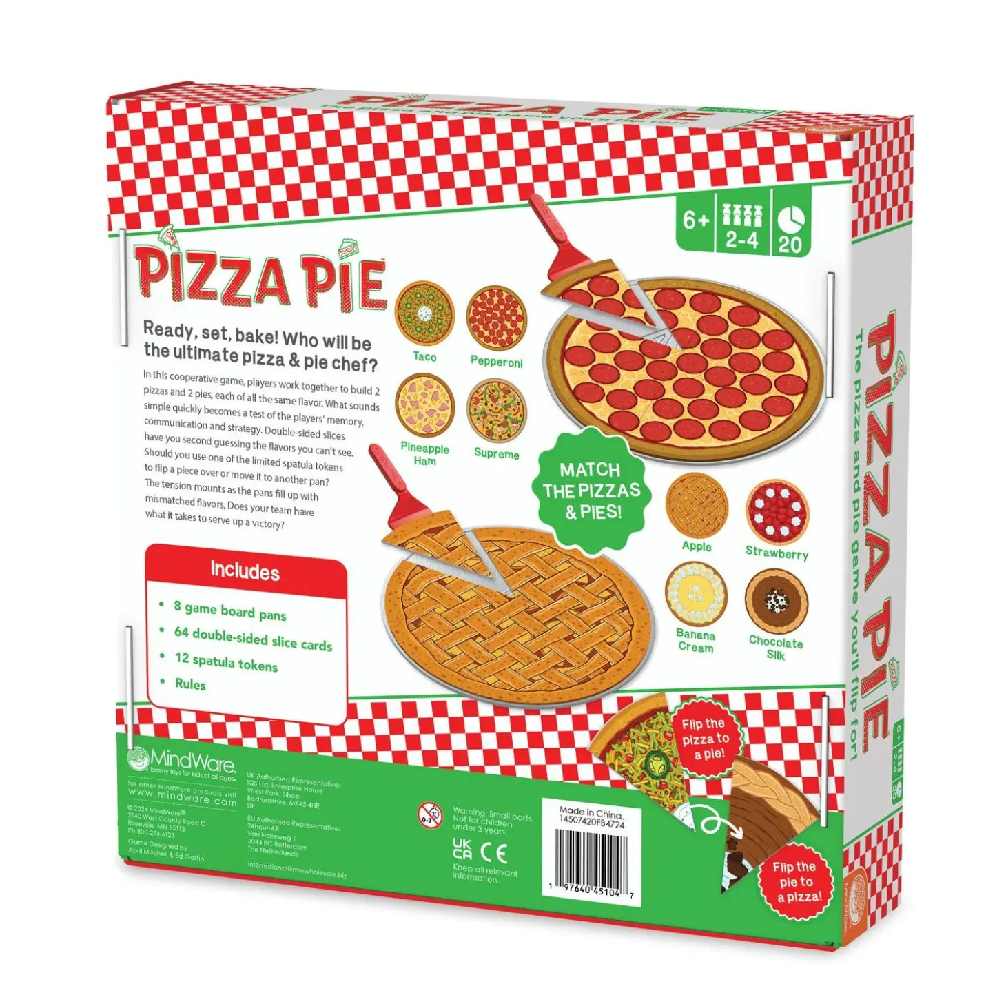 Pizza Pie Family Cooperative Board Game