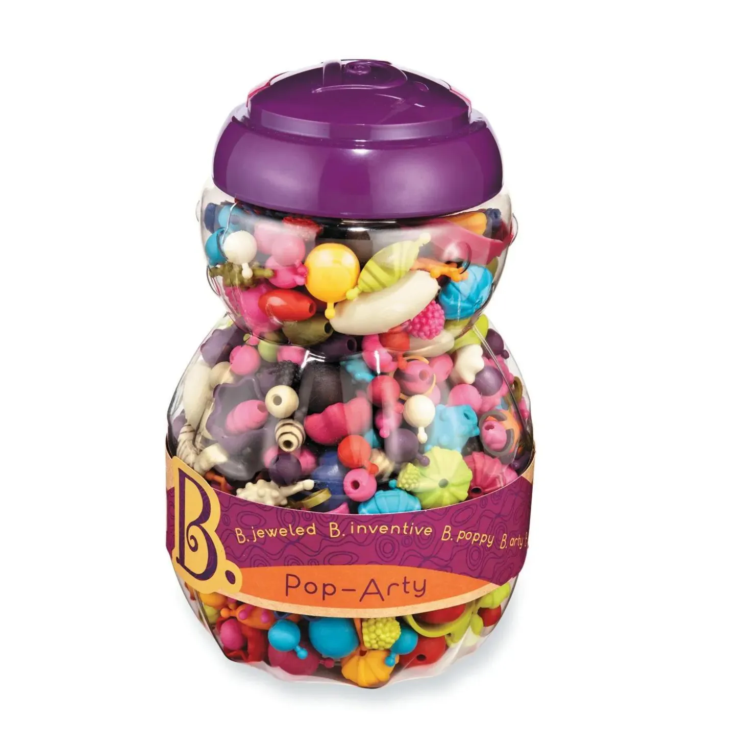 Pop-Arty Beads 500 Piece Snap-Together Bead Set