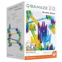 Q-BA-MAZE 2.0 Rails Creator Set Marble Run STEM Building Toy