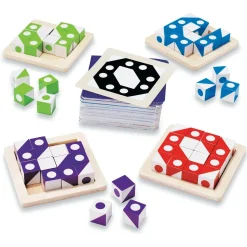 Q-bitz™ Fast-Paced Visual Puzzle Game for Kids & Adults