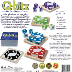 Q-bitz™ Fast-Paced Visual Puzzle Game for Kids & Adults