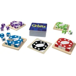 Q-bitz™ Fast-Paced Visual Puzzle Game for Kids & Adults