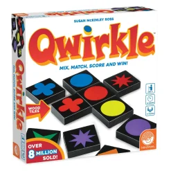 Qwirkle Tile Matching Game – Award-Winning Strategy Game for Family Game Night