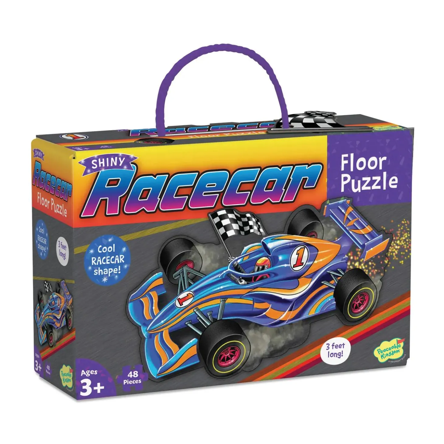 Racecar Floor Puzzle