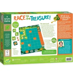 Race To The Treasure Peaceable Kingdom Cooperative Board Game