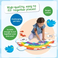Rainbow Floor Puzzle