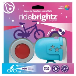 Ride Brightz LED Bike Headlight & Tailight Set: Star