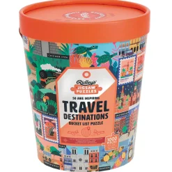 Ridley’s Awe-Inspiring Travel Destinations 1,000-Piece Jigsaw Puzzle