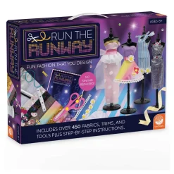 Run the Runway Fashion Design Kit – Creative Dress Styling & Sketching Set for Kids