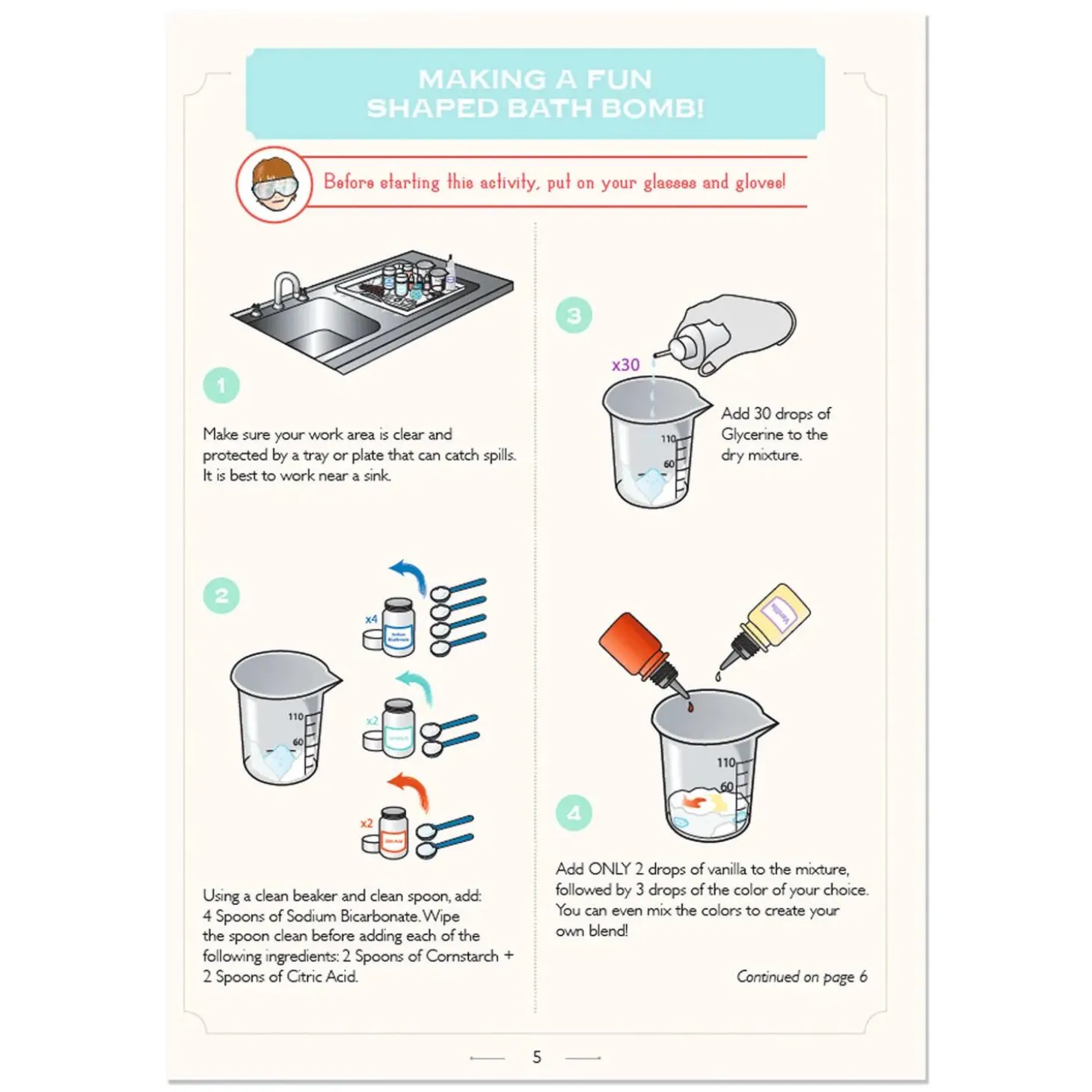 Science Academy: Bath Bomb Lab