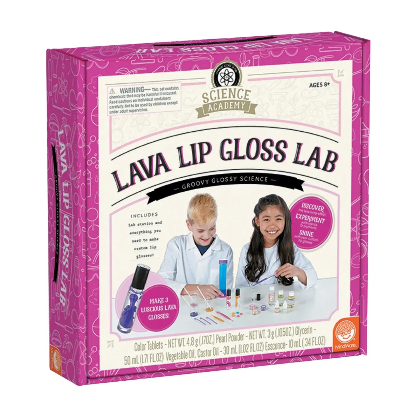 Science Academy: Lava Lip Gloss Lab