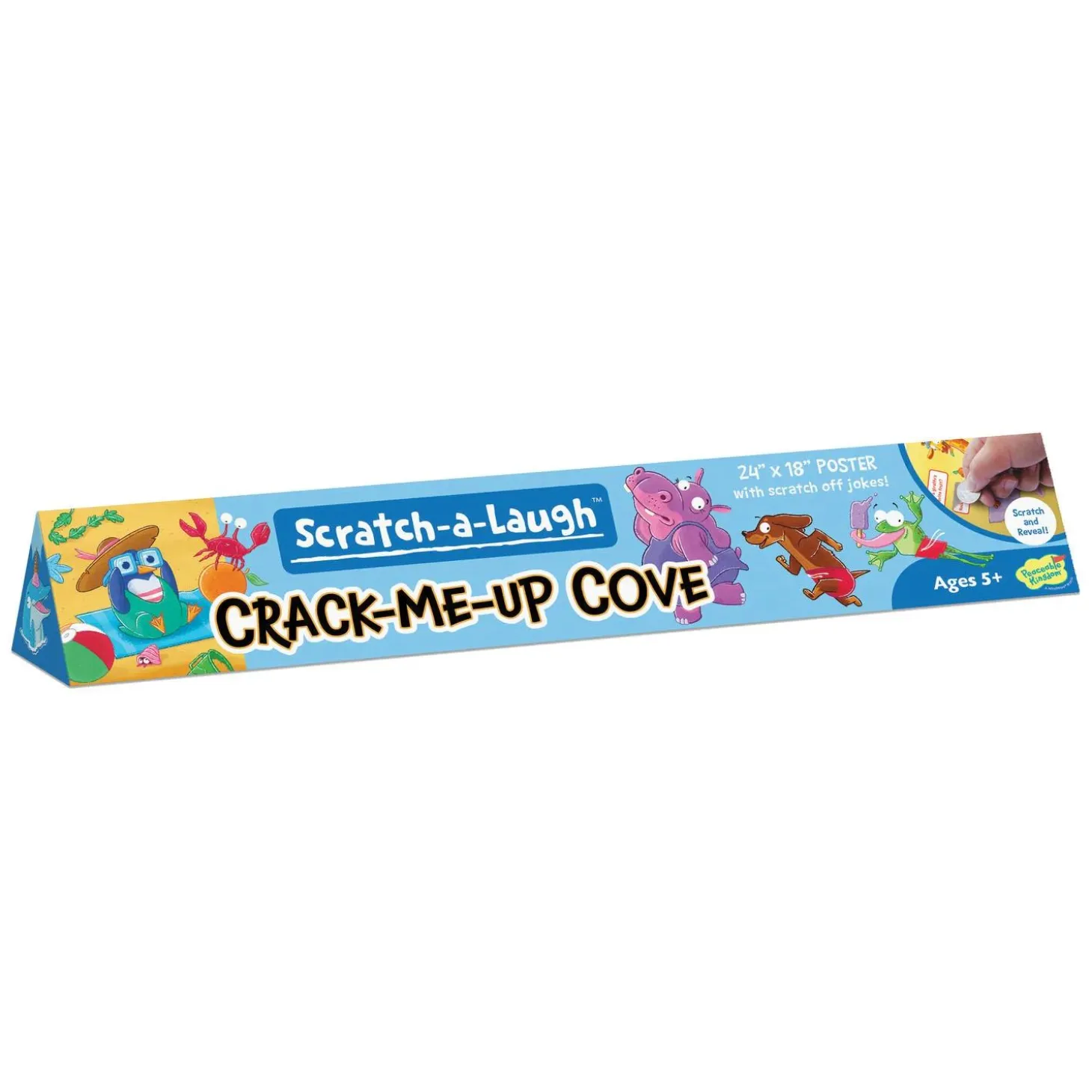 Scratch-a-Laugh Jokes Poster: Crack-Me-Up Cove