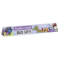 Scratch-a-Laugh Jokes Poster: Silly City