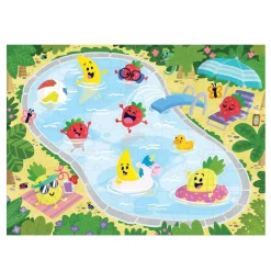 Scratch and Sniff Puzzle: Fruity Pool Party
