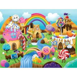 Set of 2: Sweet Smells Bakery & Candy Kingdom Scratch and Sniff Puzzles