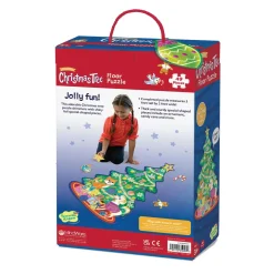 Shimmery Christmas Tree Floor Puzzle