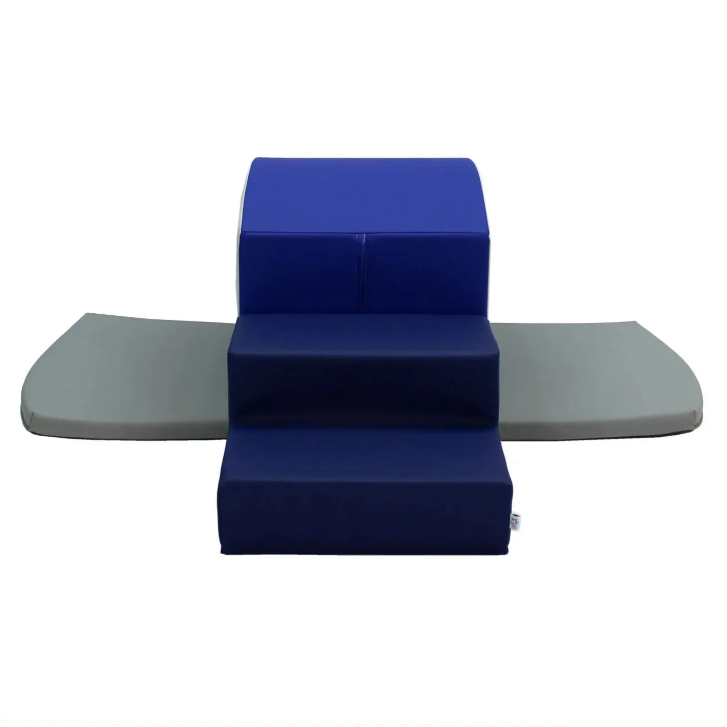 SoftScape Playtime Tunnel Climber Plus - Navy/Powder Blue
