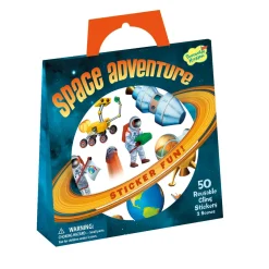Space Adventure Reusable Sticker Tote