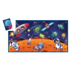 Space Match Up Counting Game & Puzzle
