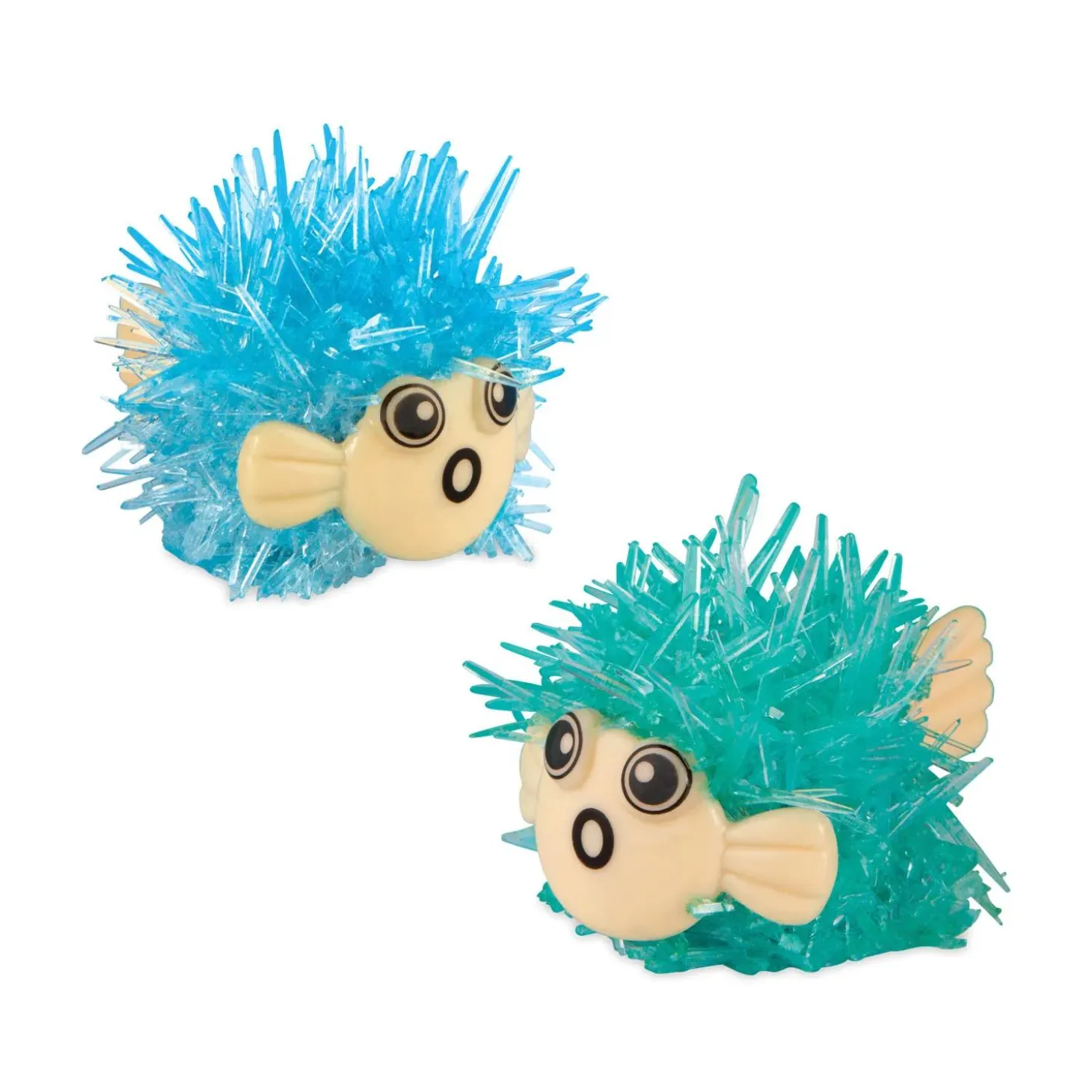 Sparkle Formations: Crystal Puffer Fish