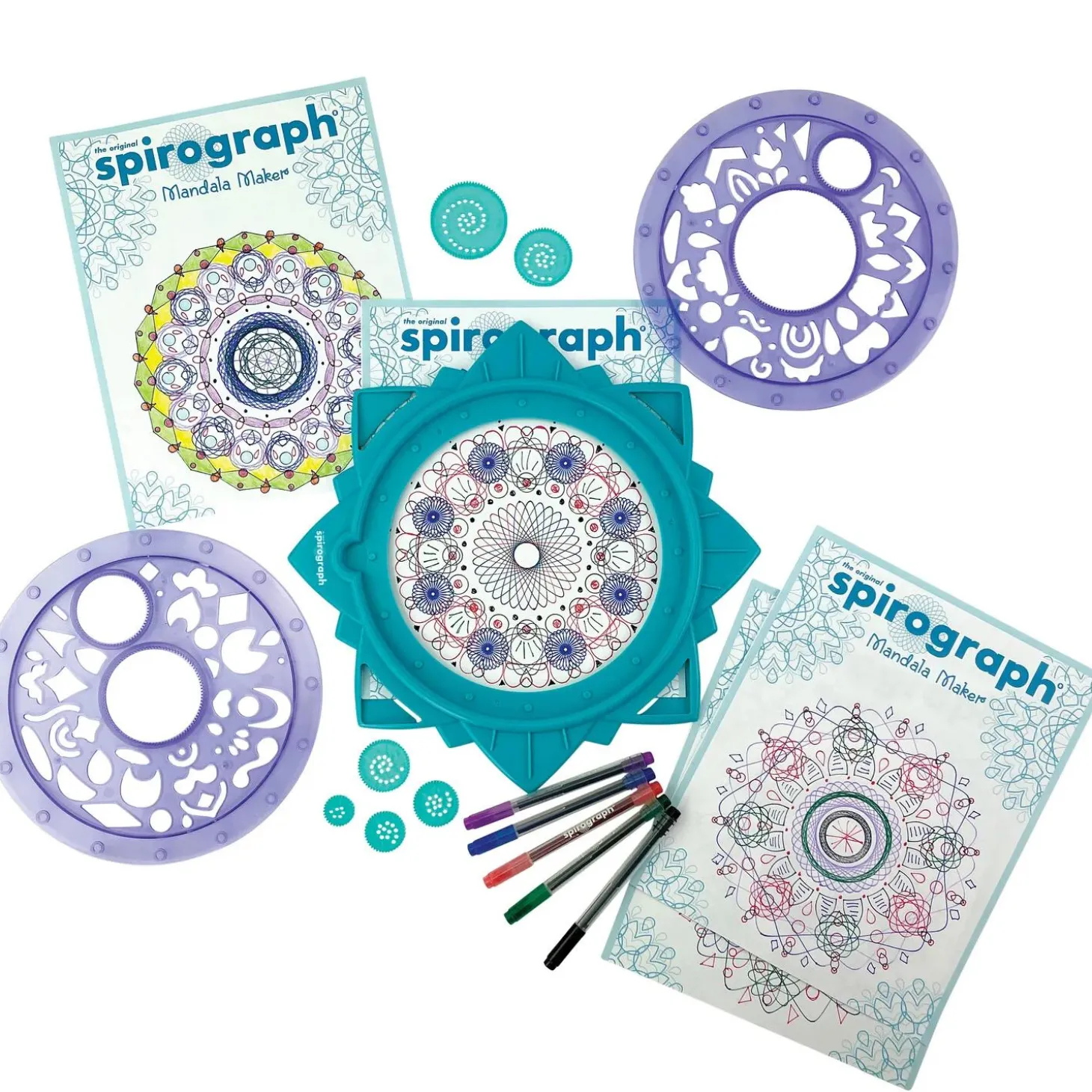 Spirograph Mandala Maker Art Drawing Kit