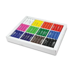 The Pencil Grip® Kwik Stix™ Solid Tempera Paint Stick, Classic Colors, Class Pack of 96
