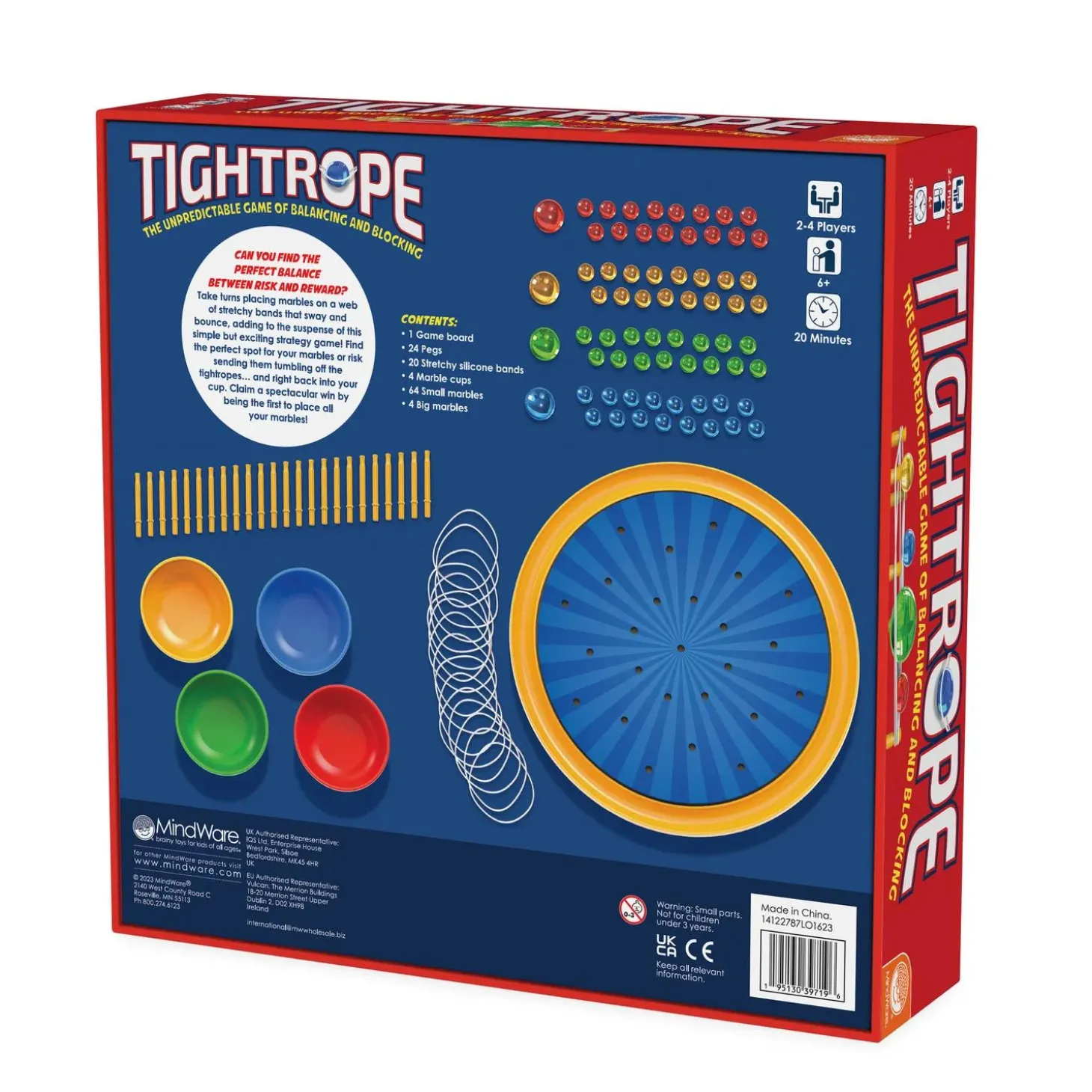 Tightrope: A Balance & Blocking Strategy Game