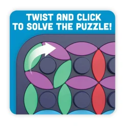 Twizzle Twisting Tile Logic Puzzles