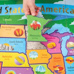 USA Floor Puzzle