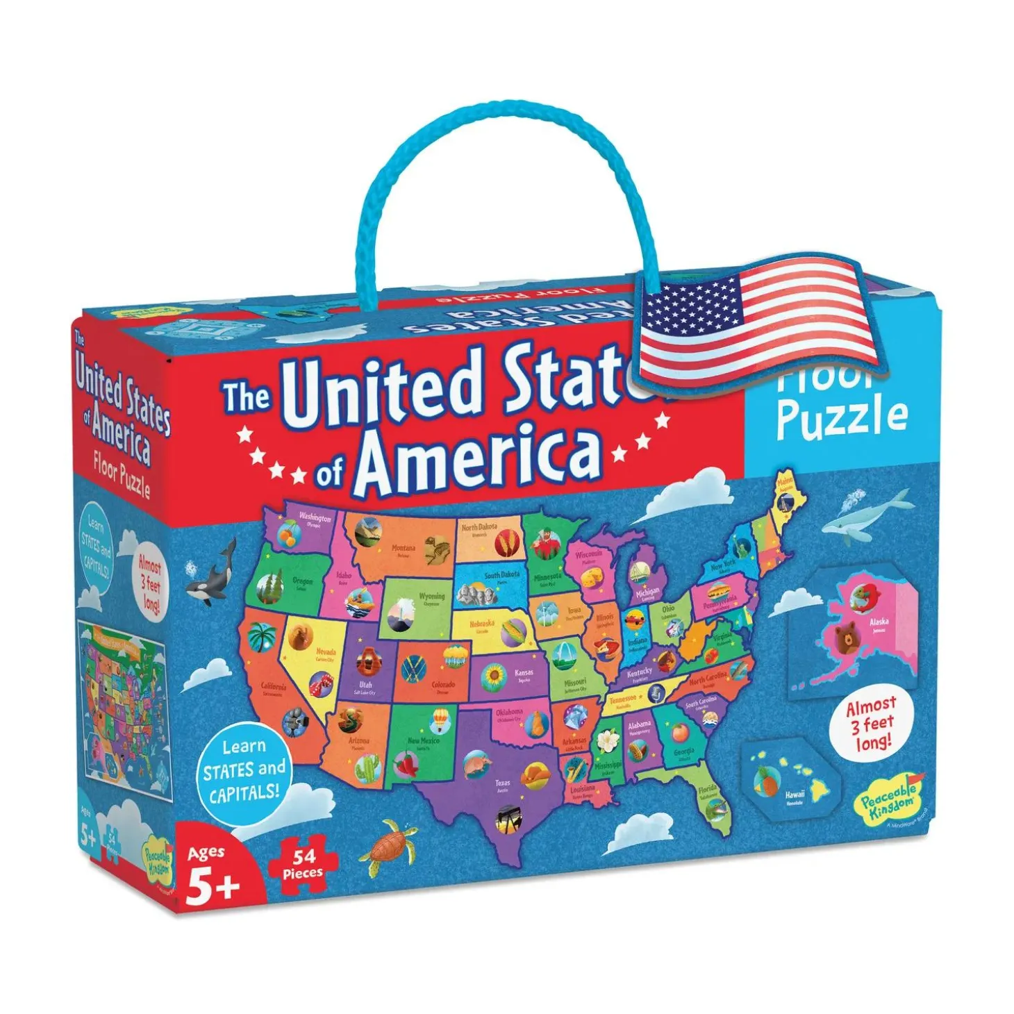 USA Floor Puzzle