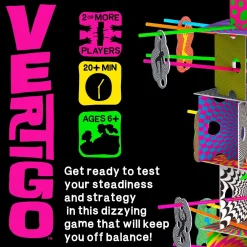 Vertigo: A Suspenseful Stacking Game of Balance and Strategy
