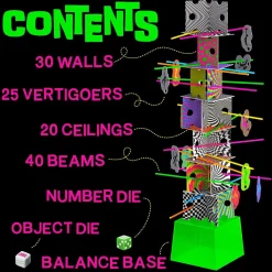 Vertigo: A Suspenseful Stacking Game of Balance and Strategy
