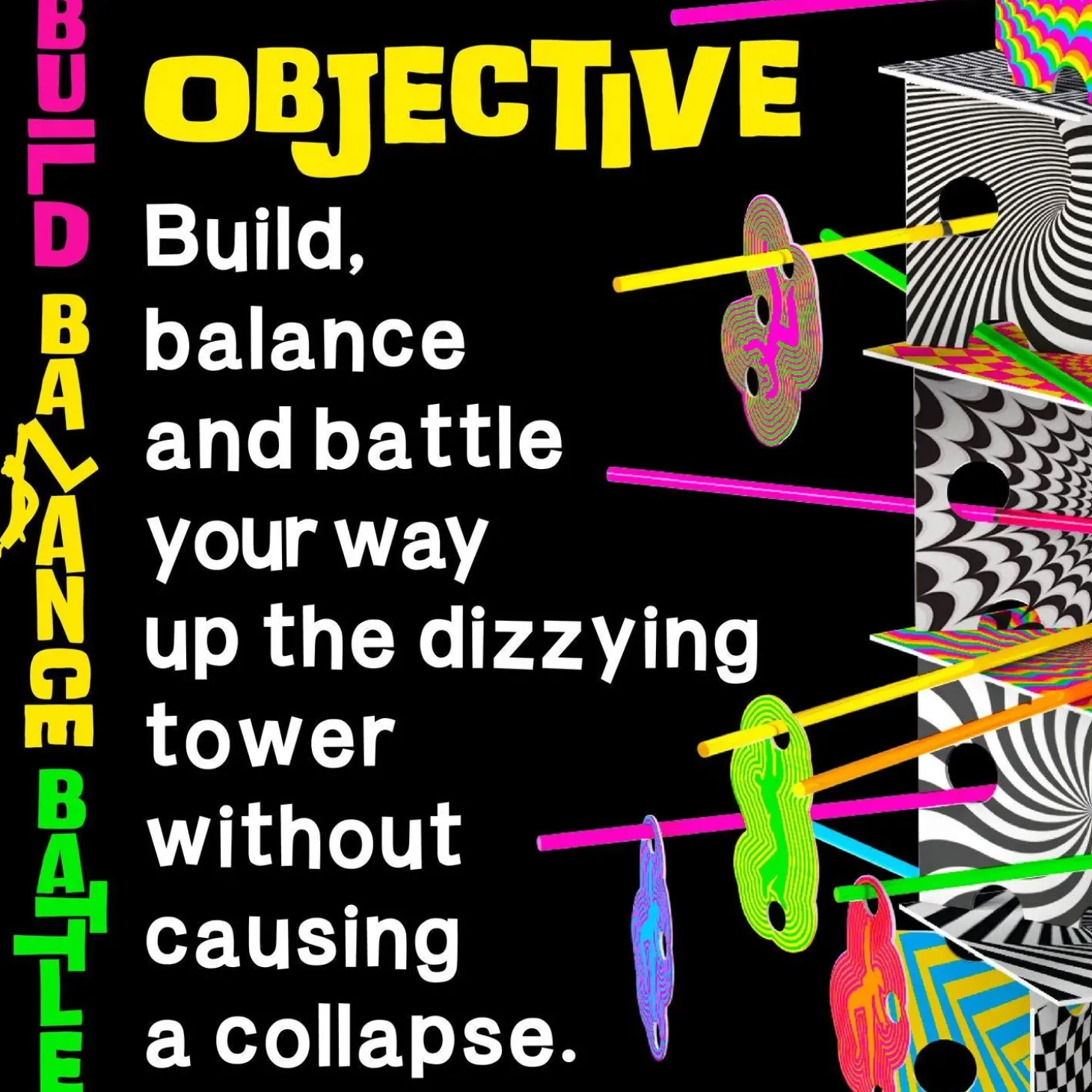 Vertigo: A Suspenseful Stacking Game of Balance and Strategy