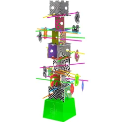 Vertigo: A Suspenseful Stacking Game of Balance and Strategy