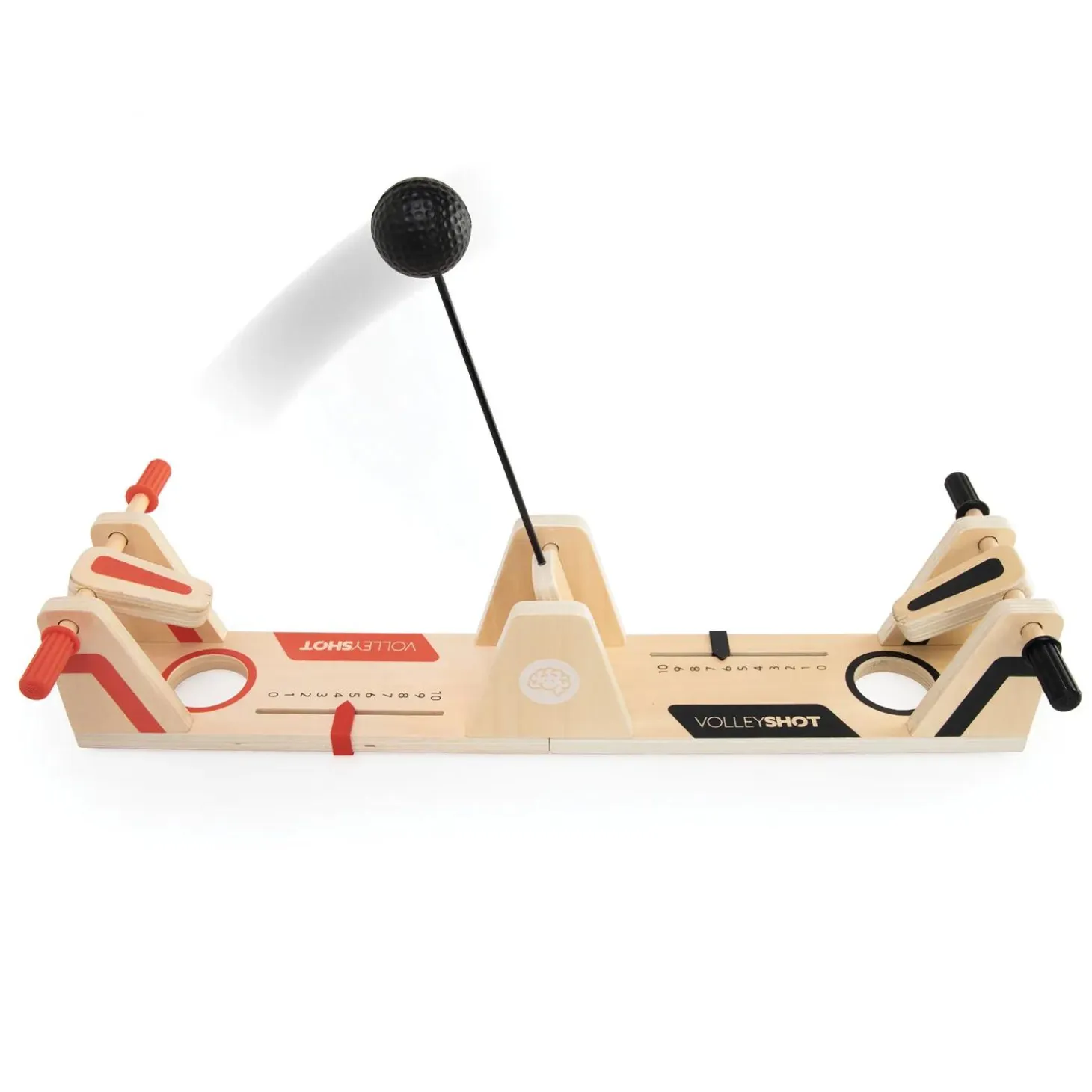 VolleyShot – Wooden 2-Player Tabletop Skill Game